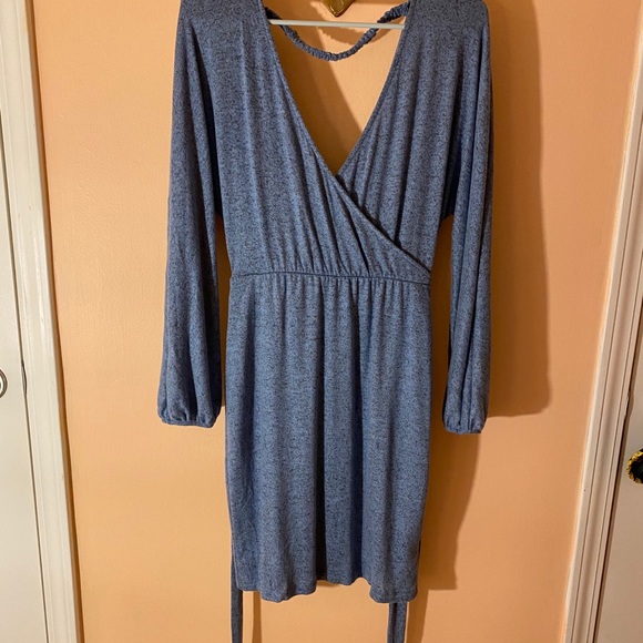 Winter wrap dress NWOT - Picture 3 of 3